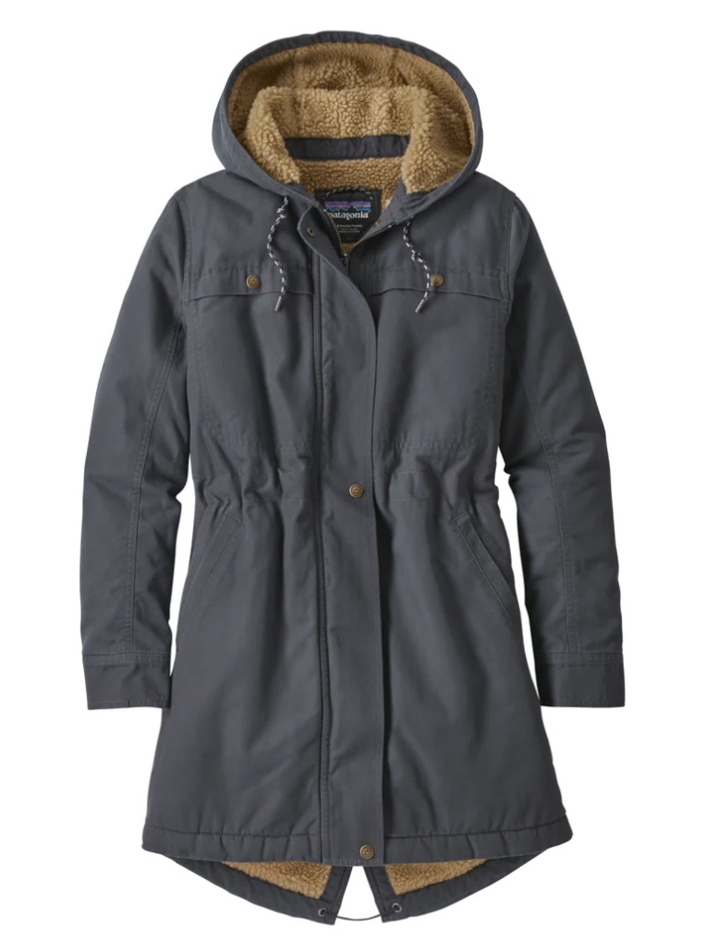 Patagonia Insulated Prairie Dawn Parka Smolder Blue Womens Size XS